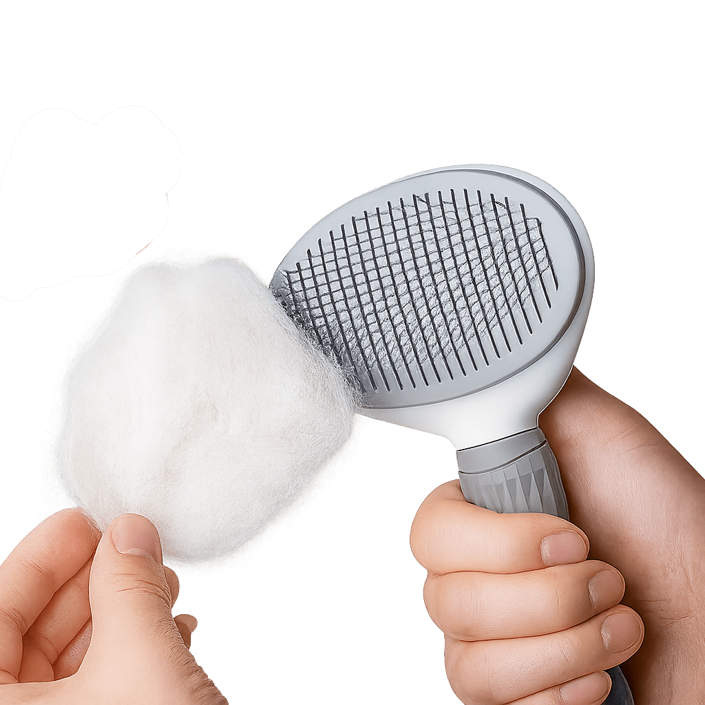 Pet Hair Removal Brush | Slicker Grooming Comb for Dogs and Cats